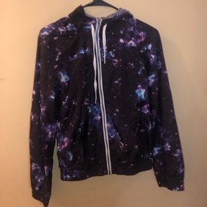 Galaxy Zumiez Windbreaker.
